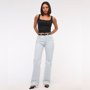 Abercrombie 90s Relaxed Jean Light Wash